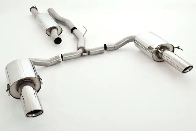 Neu Friedrich Motorsport 76mm Duplex Sportauspuff Anlage für Opel Insignia Sports