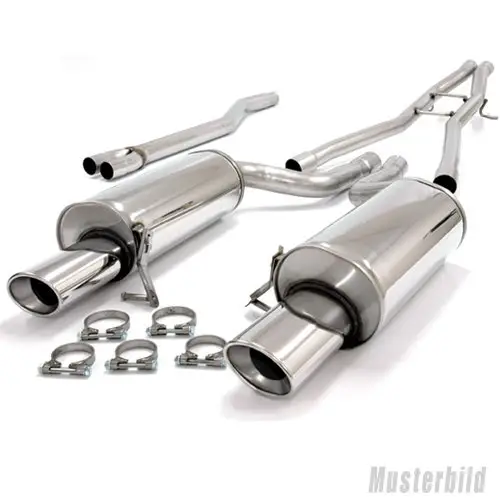 Friedrich Motorsport 76mm Duplex Sportauspuff Auspuff Anlage für BMW 1er F20/F21 Mega-Angebot