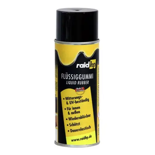 Raid hp Flüssiggumi Dose Felgenfolie Sprühfolie Spray schwarz matt 400ml Direktkauf