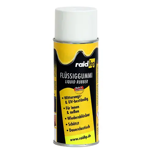 Raid hp Flüssiggumi Dose Felgenfolie Sprühfolie Spray weiss 400ml Letzte Chance