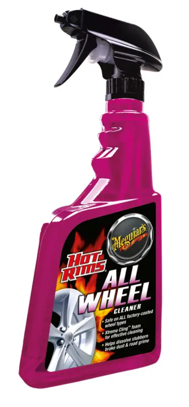 Meistverkauft Meguiars Hot Rims All Wheel Tire Cleaner Felgenreiniger Reiniger G9524EU 710ml