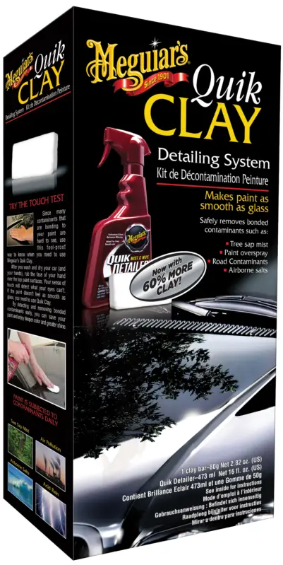 Bestpreis Meguiars Quik Clay Detailing Kit Lackversiegelung Lackpolitur G1116EU 473ml