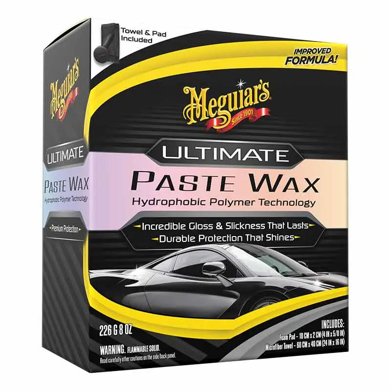 Bestpreis Meguiars Ultimate Paste Wax Autowachs Politur Lack Versiegelung G210608EU 227g