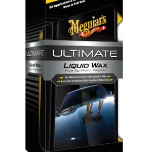 Meguiars Ultimate Liquid Wax Autowachs + Pad u. Microfiber Towel G210516EU 473ml Highlight
