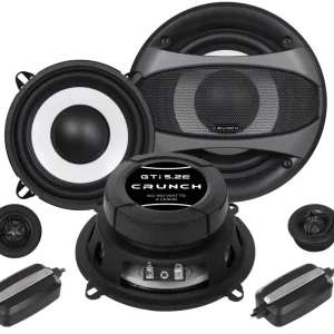 CRUNCH 2-Wege Komponentensystem 13cm 130 mm Kompo-System GTI5.2E Top-Angebot
