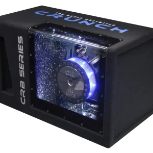 CRUNCH SINGLE-BANDPASS CRB-501 Subwoofer Sub Endstufe Basskiste PKW Sale