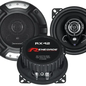 RENEGADE 2-Wege Koax Lautsprecher Auto Boxen Set 10cm RX-42 120 Watt PKW KFZ Neu