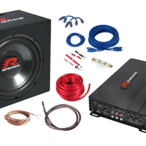 RENEGADE Watt Auto Basspack Anlage Car PKW KFZ Hifi Bass Komplett Set RBK1100XL Neuheit