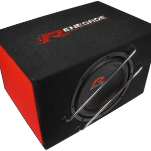 RENEGADE 25cm Bassreflex-Subwoofer Aktiv 400 Watt Bassbox Basskiste RXV1000A Preisreduziert