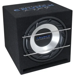 Neuheit CRUNCH 30cm Bassreflex-Subwoofer 350 Watt Auto Bassbox Basskiste CRB-350