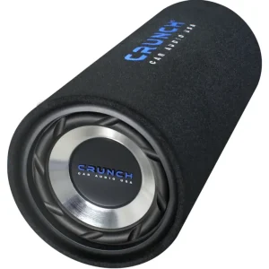 Echt CRUNCH Tube Subwoofer GTS-200 20cm Auto Gehäuse Bassrolle 400 Watt Bassbox Röhre