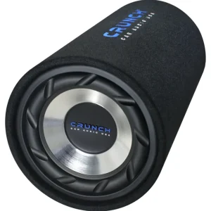 CRUNCH Tube-Subwoofer GTS-250 25cm Auto Gehäuse Bassrolle 500 Watt Bassbox Röhre Mega-Angebot