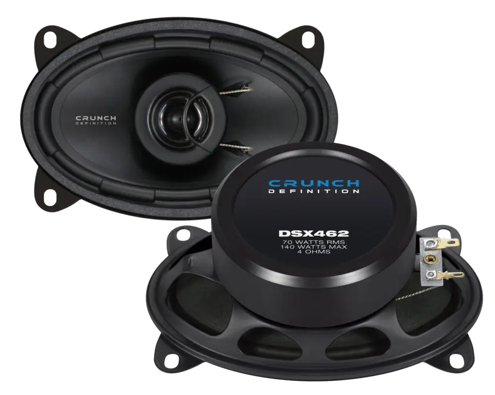 Neue Kollektion CRUNCH DEFINITION KOAX DSX462 Lautsprecher Auto Boxen Set 140 Watt PKW KFZ