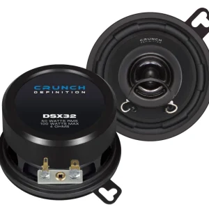 CRUNCH DEFINITION KOAX DSX32 Lautsprecher Auto Boxen Set 100 Watt PKW KFZ Wochenendangebot