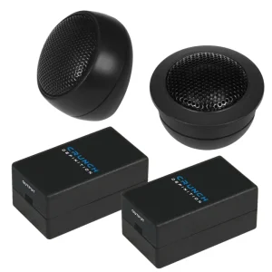 CRUNCH DEFINITION Tweeter-Set DST Hochtöner Set 25 mm 200 Watt max Tweeter Set Mega-Angebot