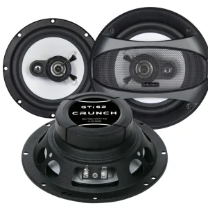 Beliebt CRUNCH KOAX 16,5 cm GTI-62 Lautsprecher Auto Boxen Set 180 Watt PKW KFZ