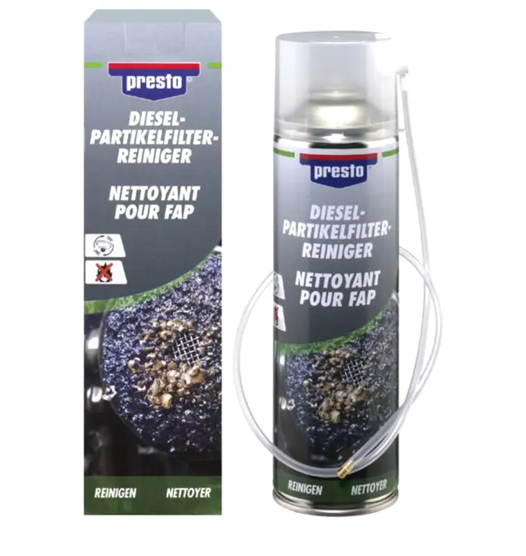 Presto Dieselpartikelfilter Reiniger DPF Reiniger mit Sonde 400 ml Rußfilter Rabatt