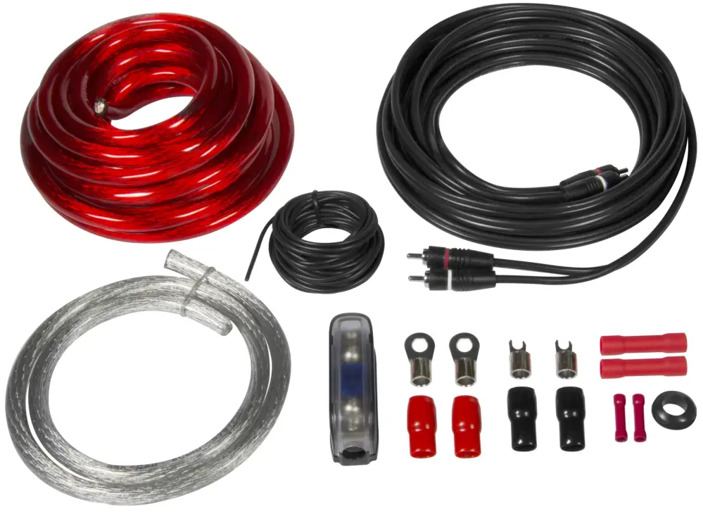 Neue Kollektion ESX HZ20WK 20mm² Auto Carhifi Stromkabel KabelSet für Endstufe Subwoofer Bassbox