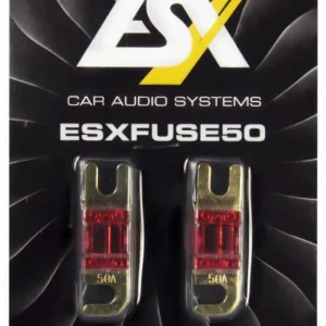 10x ESX Sicherungshalter 50A Mini-ANL Sicherung FUSE50 Preis Gesenkt