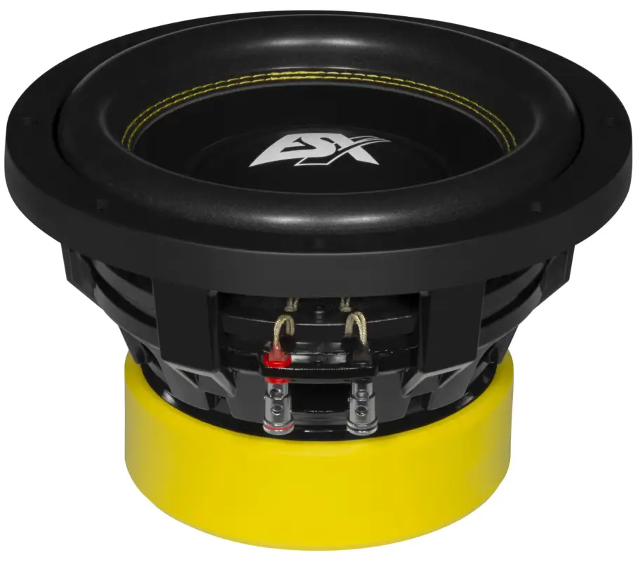 Jetzt Kaufen ESX QUANTUM QXE10D2 25cm 10" Car Bass Lautsprecher Subwoofer 1200 W.
