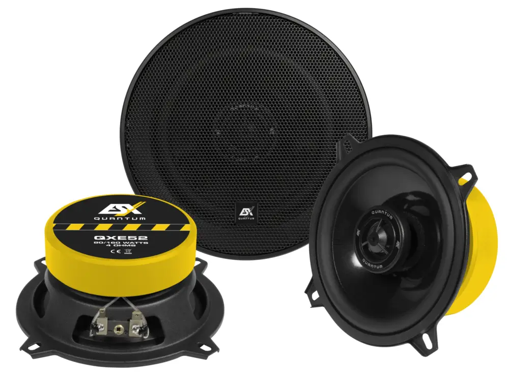 Letzte Chance ESX QUANTUM SERIES KOAX 13 cm QXE-52 Lautsprecher Set Auto Boxen Paarpreis