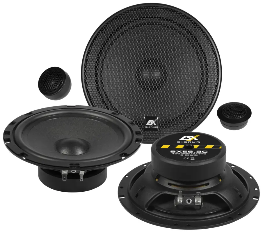 ESX SIGNUM 2-Wege System SXE-6.2C Lautsprecher Set Auto Boxen Paarpreis Highlight