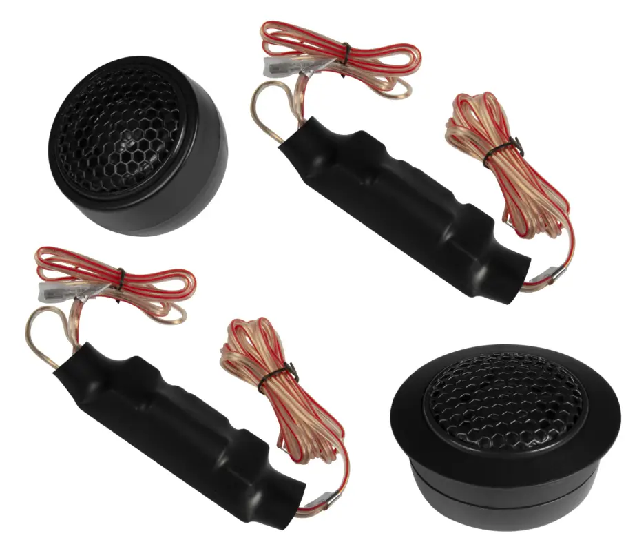 ESX SXE-6.2T Hochtöner Lautsprecher Set 25mm Tweeter Frequenzweiche Weichen Paar Nur Für Kurze Zeit