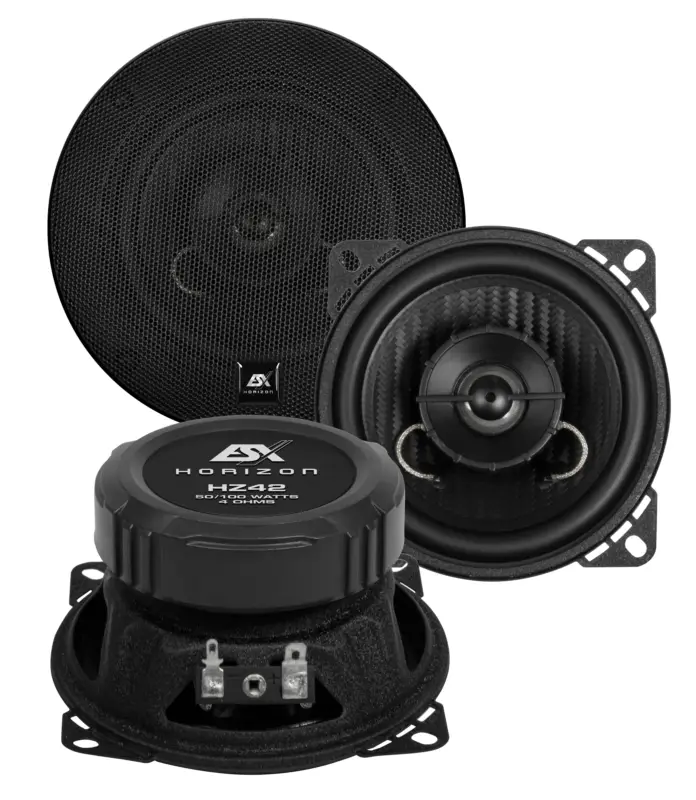 Bestseller ESX HORIZON SERIES KOAX 10 cm HZ-42 Lautsprecher Set Auto Boxen Paarpreis