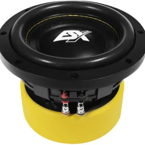 ESX QXE6D2 Subwoofer Chassis 165mm 2 x 2 Ohm Doppelschwingspule 250 Watt RMS 500 Top-Angebot