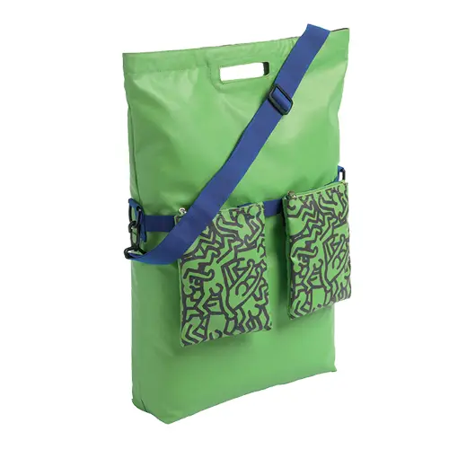 Dometic Waeco Coolbag Keith Haring Design Auto Kühlbox Kühltasche Popart grün 24 Angebot