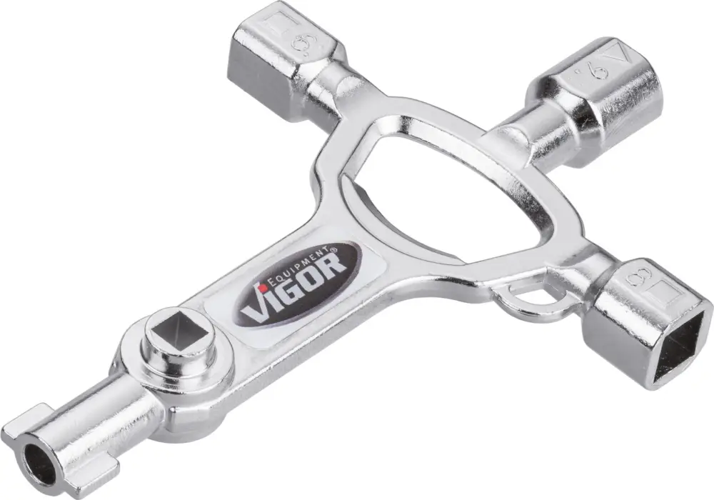 VIGOR Baustellenschlüssel MasterKey Elektro V4227 L x B: 145 mm x 80 mm Neuheit