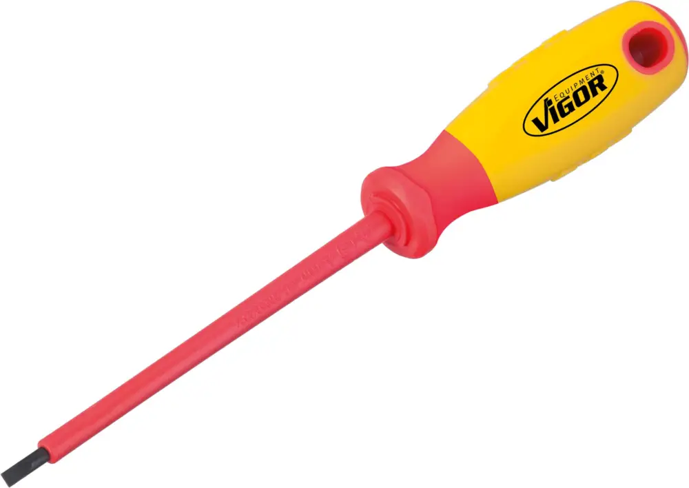 VIGOR VDE Schraubendreher V2028 Schlitz Profil SW 0,5 x 3 mm Sichere Zahlung