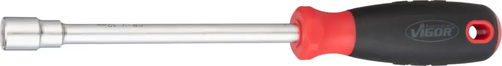 Aktuell VIGOR Steckschlüssel Schraubendreher V4224 Außen Sechskant Profil SW 12 mm