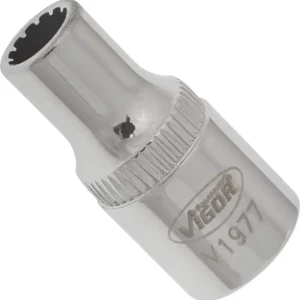 VIGOR Steckschlüsseleinsatz V1977 1/4" Multiprofil SW 5 mm Zertifiziert