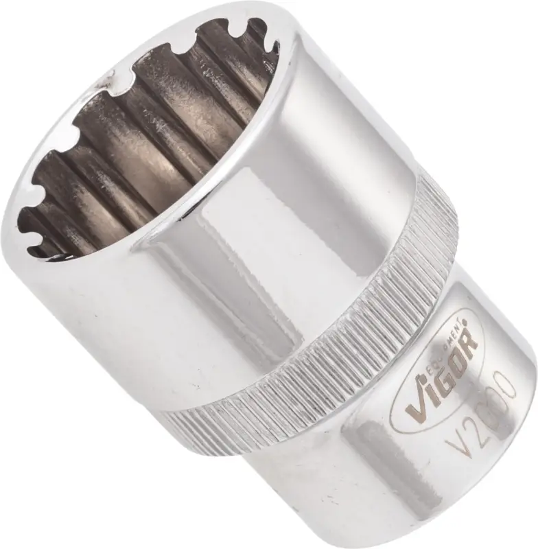 VIGOR Steckschlüsseleinsatz V2000 1/2" Multiprofil SW 22 mm Finale Aktion