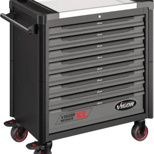 Direkt Vom Hersteller VIGOR Werkstattwagen Series XL Edelstahl-Arbeitsplatte leer V4481-X LxBxH 949mm