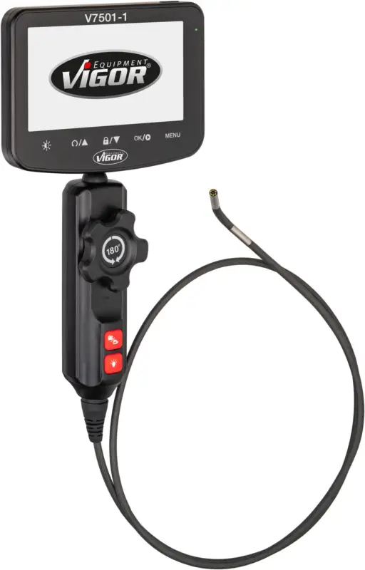 VIGOR Video-Endoskop mit Ø 4,9 mm Sonde V7501/2 4-teilig Anzahl Werkzeuge: 4 Top-Preis