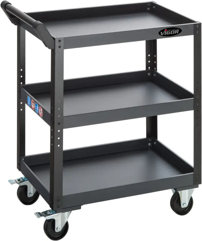 Direktkauf VIGOR Servicewagen V4758 L x B x H: 763 mm x 443 mm x 843 mm