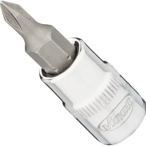 VIGOR Schraubendrehereinsatz V2593N 1/4" Kreuzschlitz Profil PH SW PH0 Letzte Chance