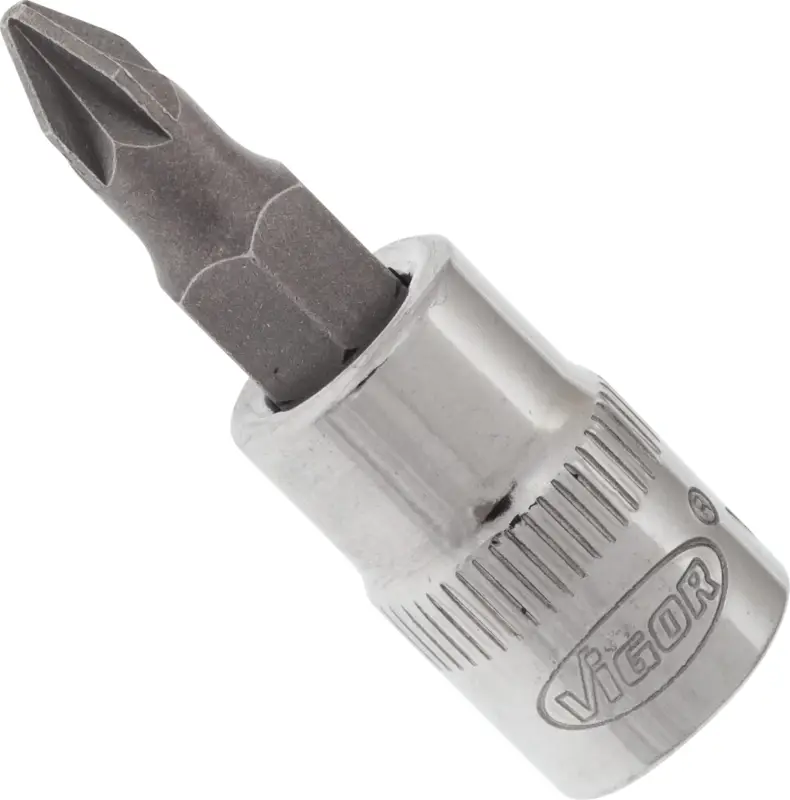 VIGOR Schraubendrehereinsatz V2439N 1/4" Pozidriv Profil PZ SW PZ1 Preisknaller