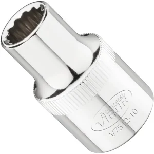 VIGOR Steckschlüsseleinsatz V7512-10 1/2" Außen Doppelsechskant Profil SW 10 mm Bestseller