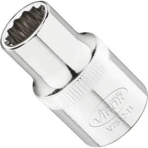 VIGOR Steckschlüsseleinsatz V7512-11 1/2" Außen Doppelsechskant Profil SW 11 mm Sonderaktion