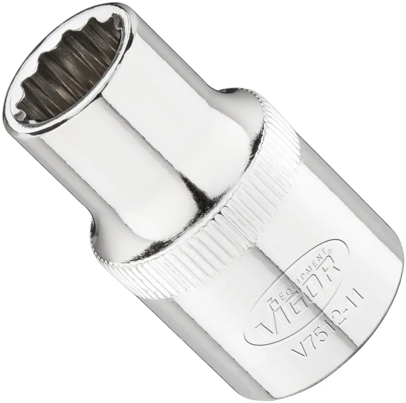 VIGOR Steckschlüsseleinsatz V7512-11 1/2" Außen Doppelsechskant Profil SW 11 mm Sonderaktion