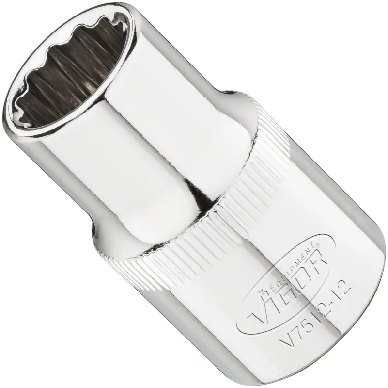 VIGOR Steckschlüsseleinsatz V7512-12 1/2" Außen Doppelsechskant Profil SW 12 mm Schnäppchen