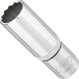 Begrenztes Angebot VIGOR Steckschlüsseleinsatz lang V7512L-19 1/2" Außen Doppelsechskant SW 19 mm