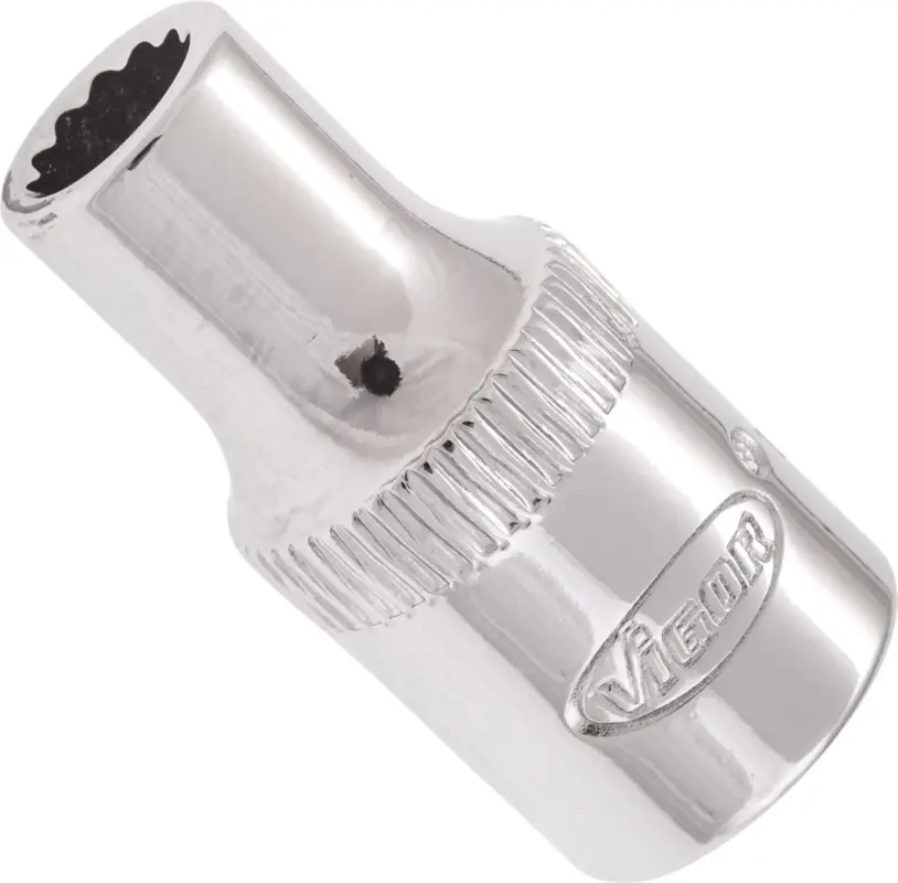 VIGOR Steckschlüsseleinsatz V7514-5 1/4" Außen Doppelsechskant Profil SW 5 mm Highlight