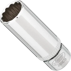 VIGOR Steckschlüsseleinsatz lang V7514L-13 1/4" Außen Doppelsechskant SW 13 mm Bestpreis