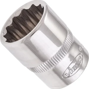 VIGOR Steckschlüsseleinsatz V7538-17 3/8" Außen Doppelsechskant Profil SW 17 mm Preis Gesenkt