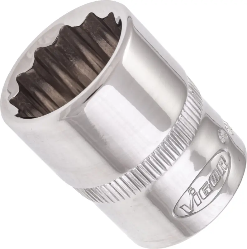 VIGOR Steckschlüsseleinsatz V7538-17 3/8" Außen Doppelsechskant Profil SW 17 mm Preis Gesenkt