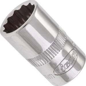 VIGOR Steckschlüsseleinsatz V7538-12 3/8" Außen Doppelsechskant Profil SW 12 mm Expressversand